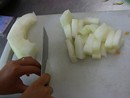 冬瓜去皮切塊